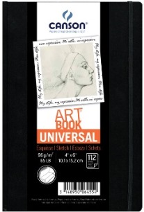 Cuaderno de arte CANSON Universal 10x15