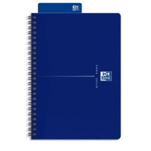 Cuaderno cuadriculado OXFORD A4 90h Azul