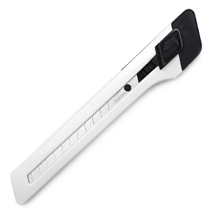 Cuchillo cutter EDDING 9mm, blanco