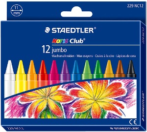 Crayones jumbo STAEDTLER, caja de 12